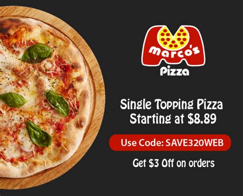 marcos pizza coupons code 2020